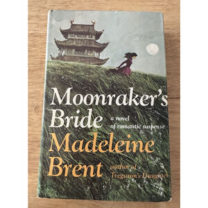 Madeleine Brent Moonraker's Bride HC BC DJ 1st Ed 1973 Doubleday Romance Vintage